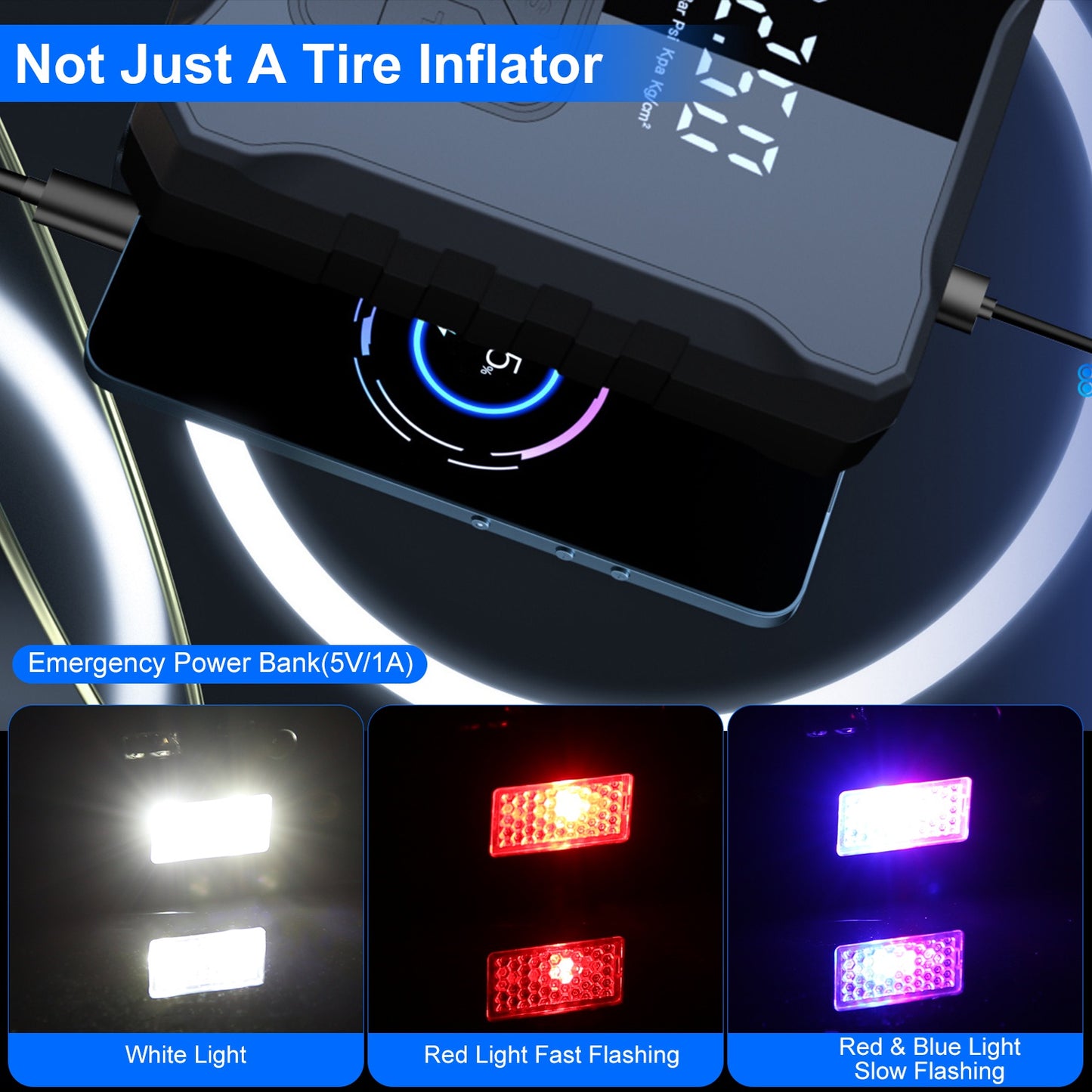Road Sentry™ | Pro Wireless Emergency Tire Inflator